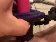Strapped myself - Screenshot 8 of 16 - Girl Masterbating