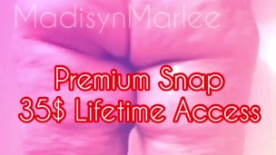 BBW Madisyn Marlee Baby Oiled Booty Snapchat Preview