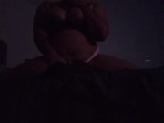 Chubby jumps pillow