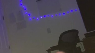 Solo white male masterbation