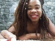 Smoking Big Lips Ebony Tells How to Make Small Talk Sexy - Cami Creams 10/16