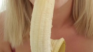 Blowjob Banana Play 4K