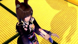 3D Hentai - Amagi - (Azur Lane / Koikatsu)