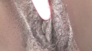 AFRICAN QUEEN BBW: Masturbating With A Toy Thinking Of You 
