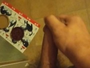 Quick wank and cumshot