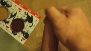 Quick wank and cumshot
