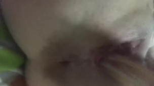 Massive Squirt hit the camera, Glass Dildo self fuck ;-)