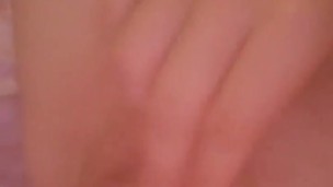Full video rubbing my pretty little pussy for daddy 