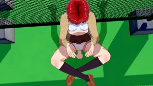 Pretty Cure - Tomboy Kenjou Akira Skips Class for Creampie