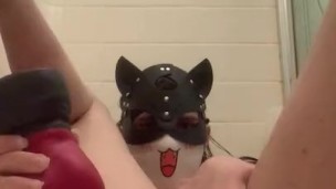 Trans Girl Post-Shower Playtime 