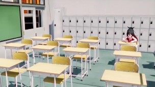 MMD 3d HENTAI 魁!! 罪袋学園!!　（主演：山風）