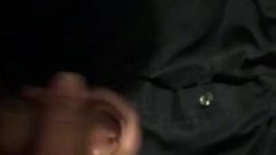 Cumming on boxers I wore to the gym 