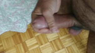 Squeezing the cum out