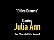 Working Woman Julia Ann Sucks Her Office Mate's Hard Cock! 1/16