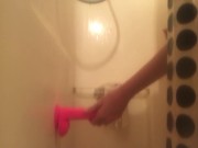 Playing with you I’m the shower