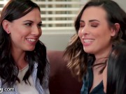 GIRLSWAY Angela White Plays Lesbian Matchmaker for Casey & Aidra 2/16