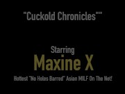 Oriental Milf Maxine X Fucks Pussy In Front Of Limpy Hubby! 1/16