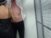 Dirty police woman fuck a guy in the city prison 3/16