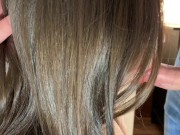 how to be a good girl - taking a sloppy face fuck and a facial 2/16