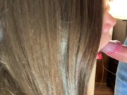 how to be a good girl - taking a sloppy face fuck and a facial 3/16