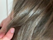 how to be a good girl - taking a sloppy face fuck and a facial 6/16