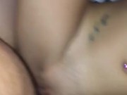 Petite girl gets railed with facial  15/16