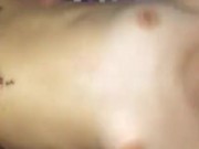 Petite girl gets railed with facial  6/16