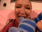 Rubbing My Pussy With A Stuffie In Front of Daddy 4/16