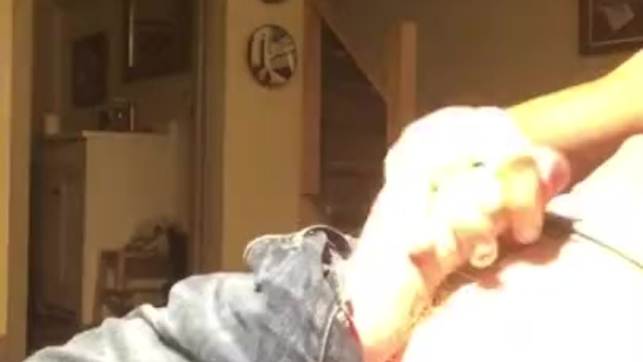 Jerking off my cock until I cum solo