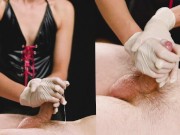 The Massage Table - Session 5 - Slow head torture handjob with huge cumshot 14/16