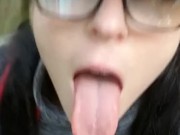 Trippy Public Pissing Pussy 13/16