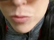 Trippy Public Pissing Pussy 14/16