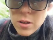 Trippy Public Pissing Pussy 2/16