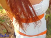 Step Sister tied up and thrown with cum panties 3/16