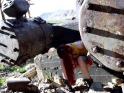 Teen Misty Has To Pee While Searching For Bug Pokemon In The Mines Outdoors 8/16