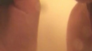 Sucking your cock in the shower 