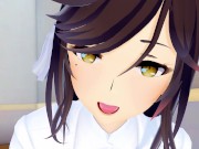 azur lane atago Writing brush 3d hentai