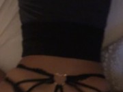 HOT WIFE does SEXY DANCE in SEXY LINGERIE and GETS FUCKED!!! 4/16