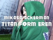 Mikasa Ackerman VS Titan Form Eren FULL TEASER OmankoVivi Mr Hankeys Toys 1/16