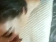 A Perfect Ten sucked my dick while she was on leave from the military 2/16