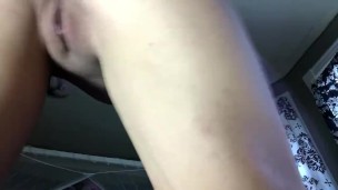 Naked hula hooping pussy tease 