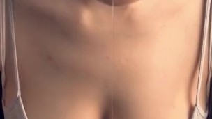 Ring Gag Drooling on Shirt, Headmounted Camera