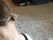 русская сделала минет и приняла сперму на своё лицо 15/16