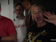 Holly gets a nasty gangbang with lots of cum 14/16