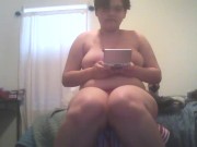 Shy Girl Wets Herself on Camera