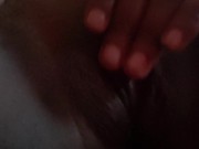 I rub my big fat clit