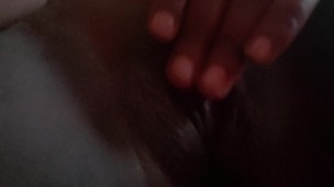 I rub my big fat clit