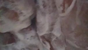 Washing my pussy 