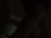 Tattoed model Genevieve Sinn rides a dick in a dark hotel room 12/16