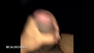 Jerking off in bed 